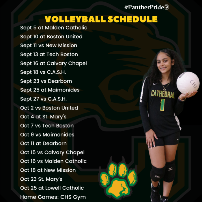 Volleyball schedule